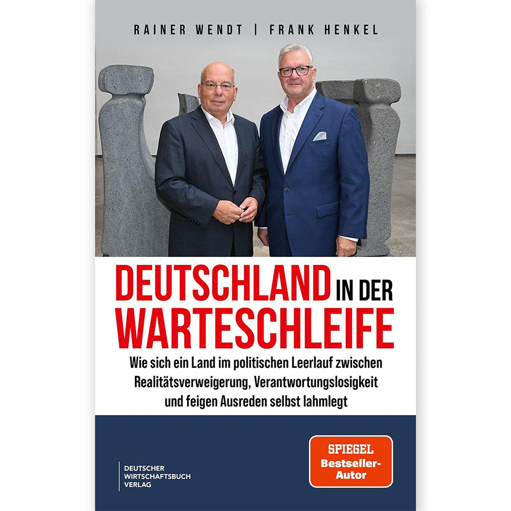 Deutschland in der Warteschleife, persönlich signiert von Rainer Wendt