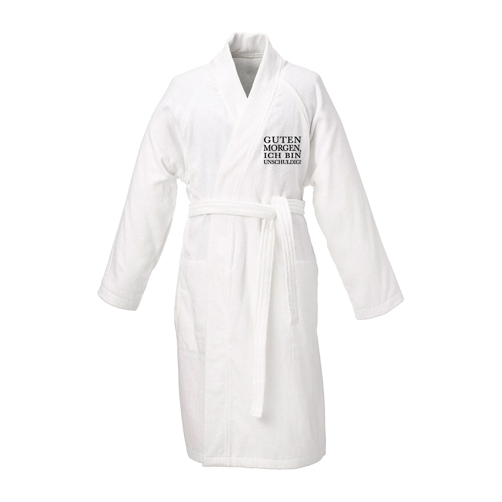 Bademantel - Guten Morgen, ich bin unschuldig!