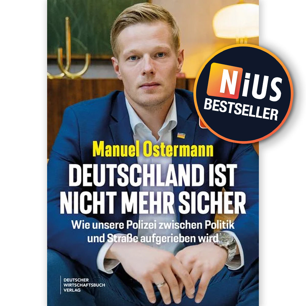 Deutschland ist nicht mehr sicher, persönlich siginiert von Manuel Ostermann