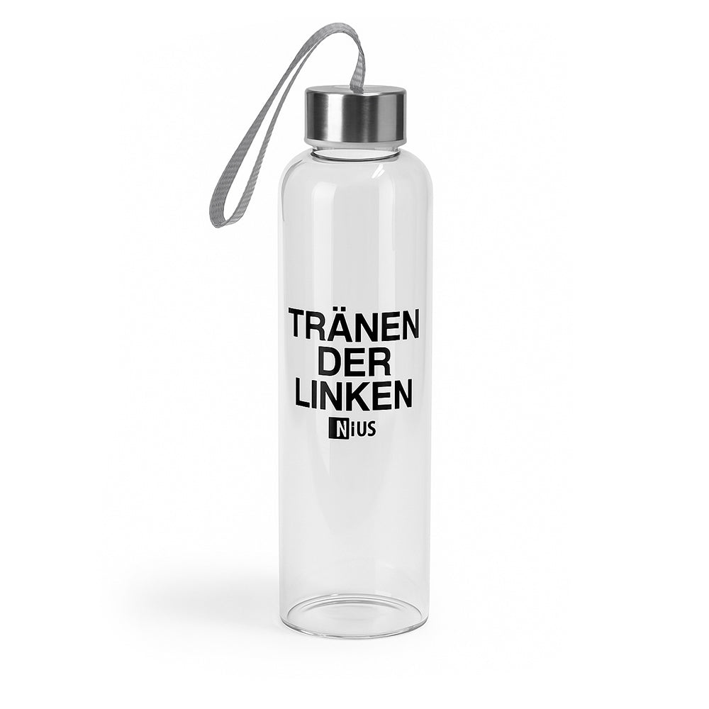 Glasflasche "Tränen der Linken" - NIUS