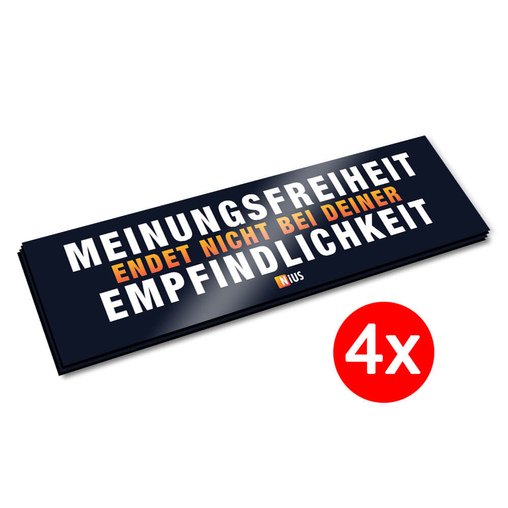 NIUS - Sticker „Empfindlichkeit“