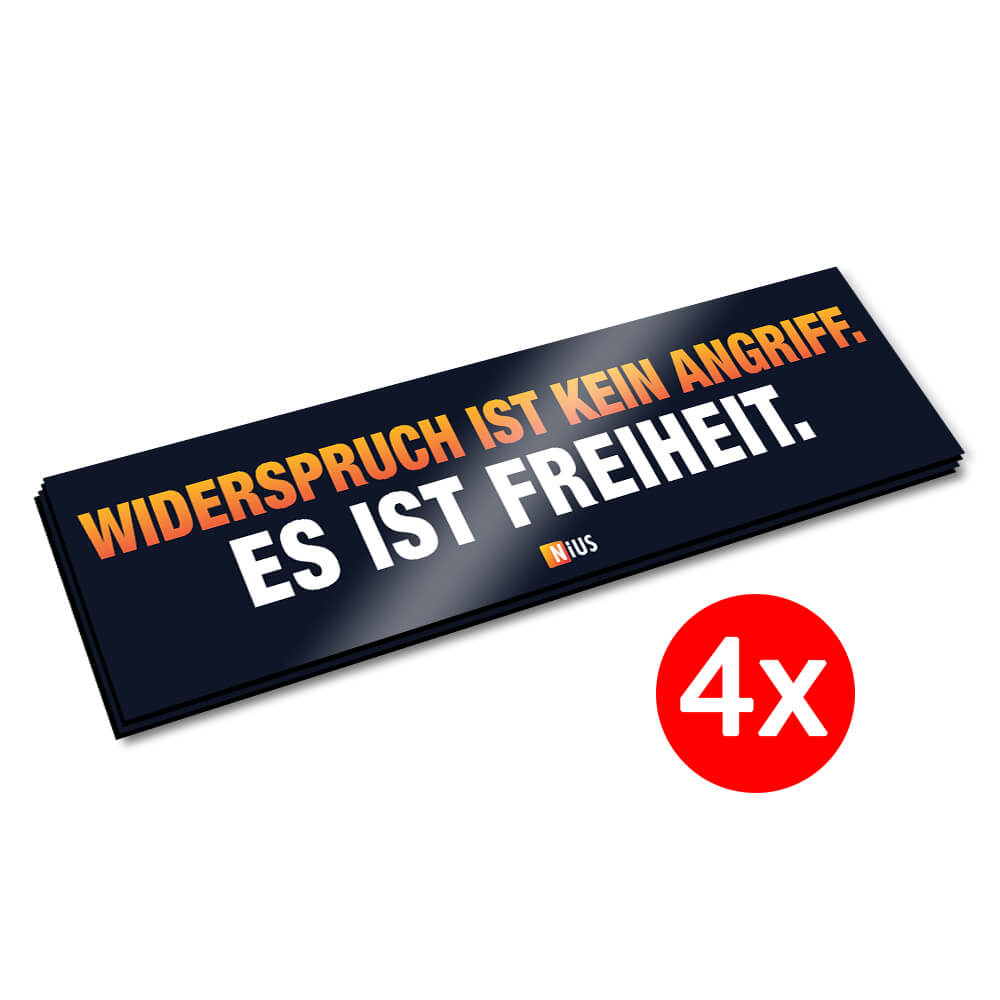NIUS - Sticker „Freiheit“