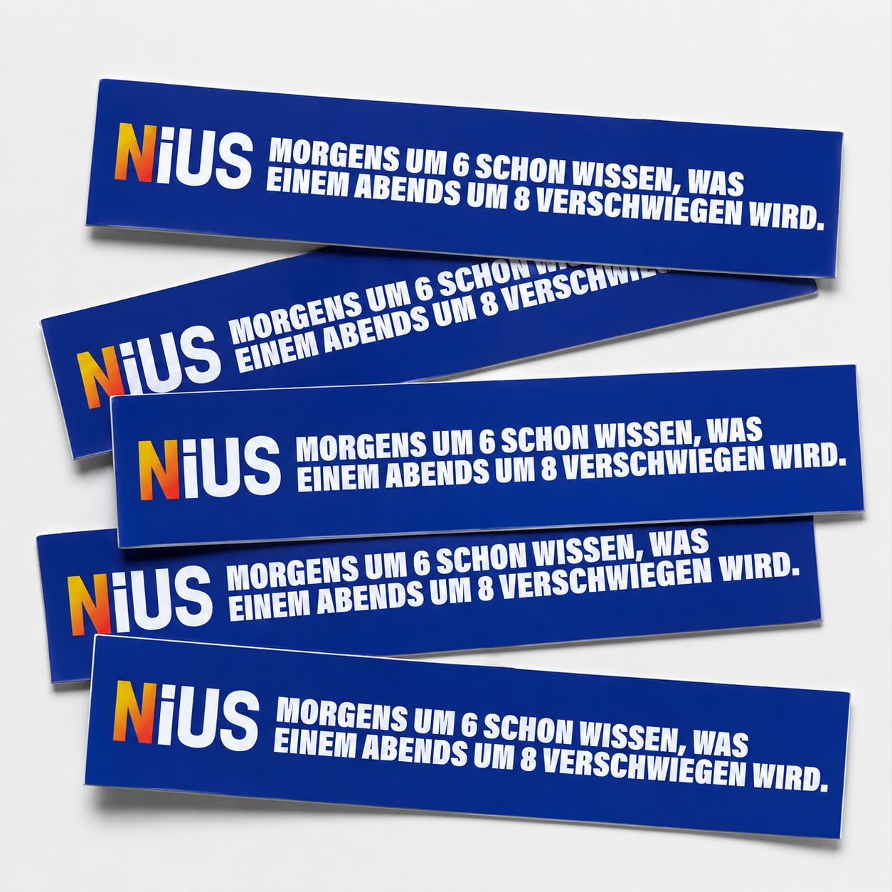 NIUS Sticker - Morgens um 6