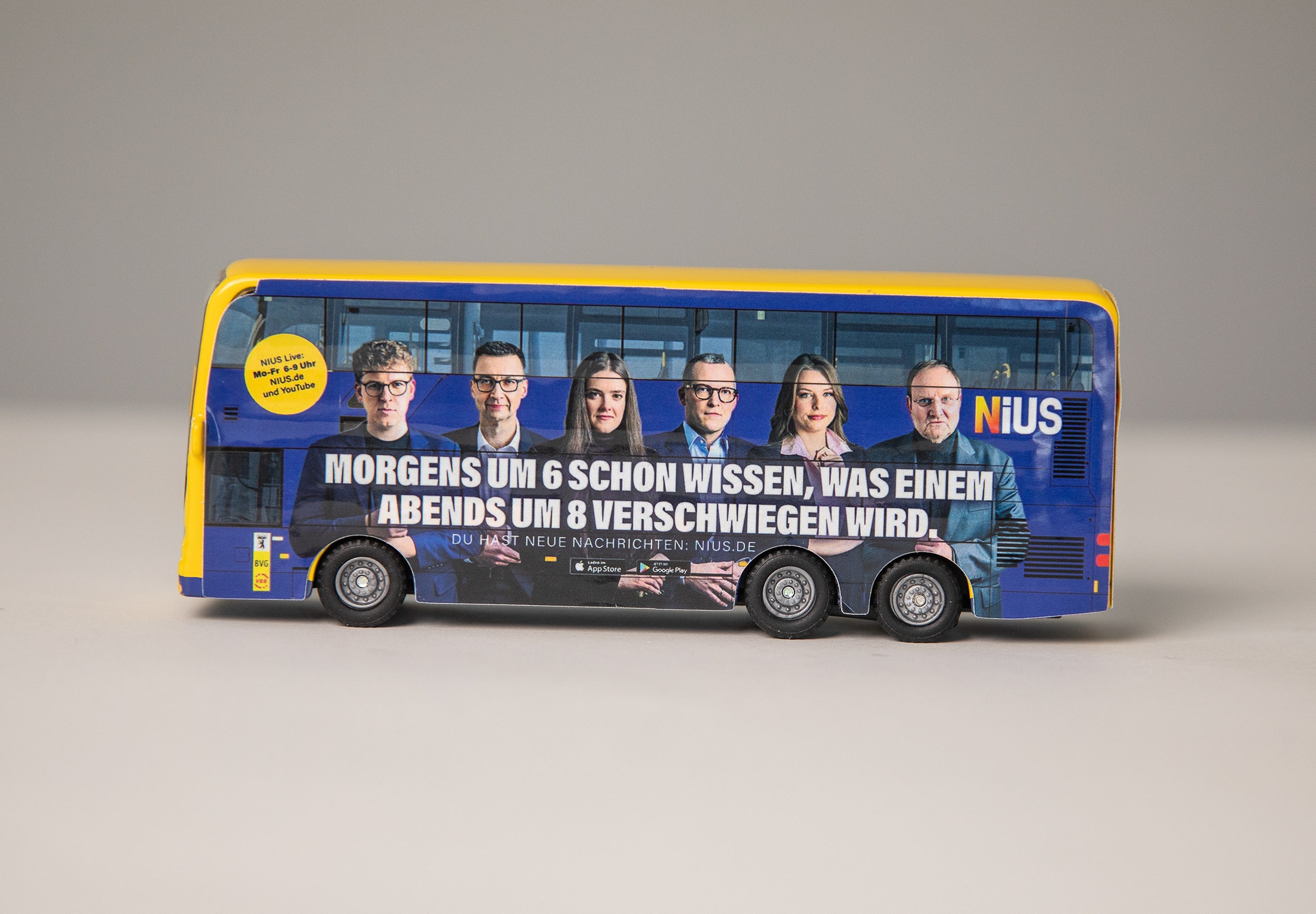 Der Berliner NIUS Kampagnenbus
