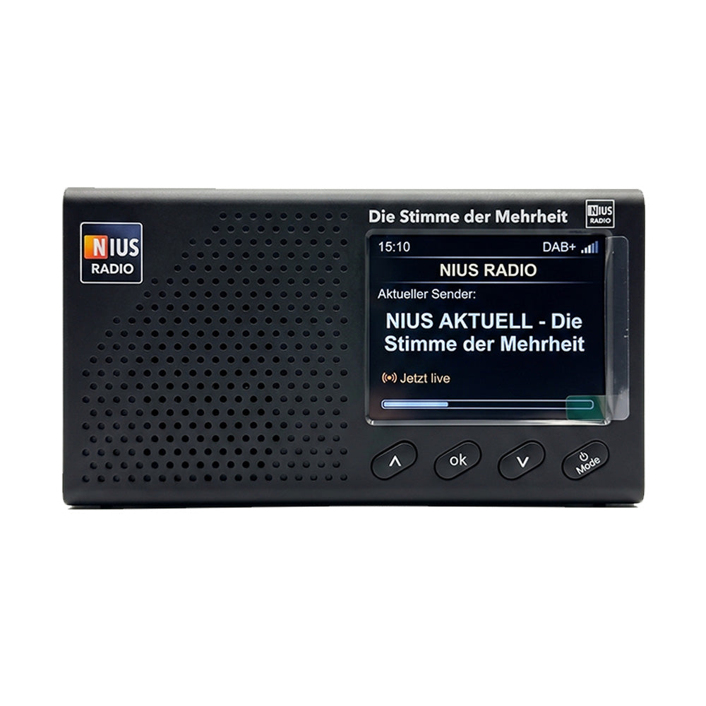 NIUS Live – Portables DAB+ Taschenradio