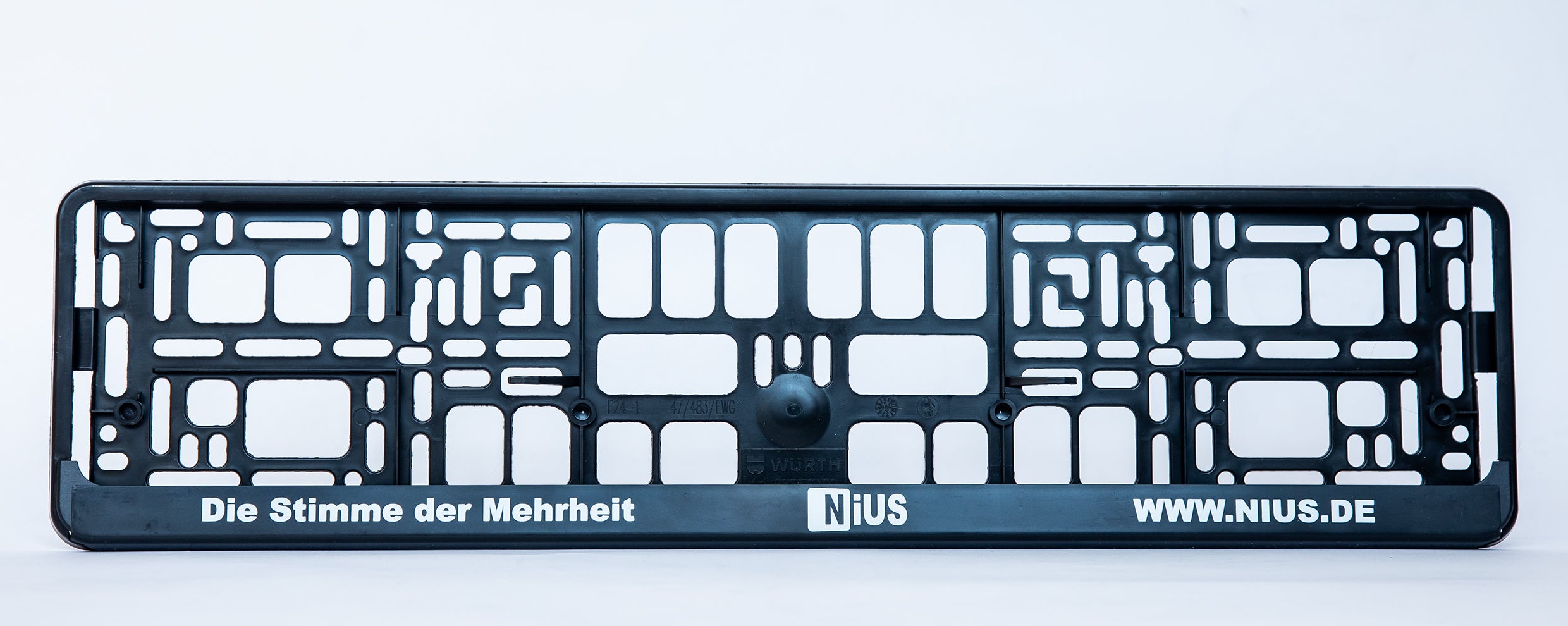 NIUS Nummernschildhalterung